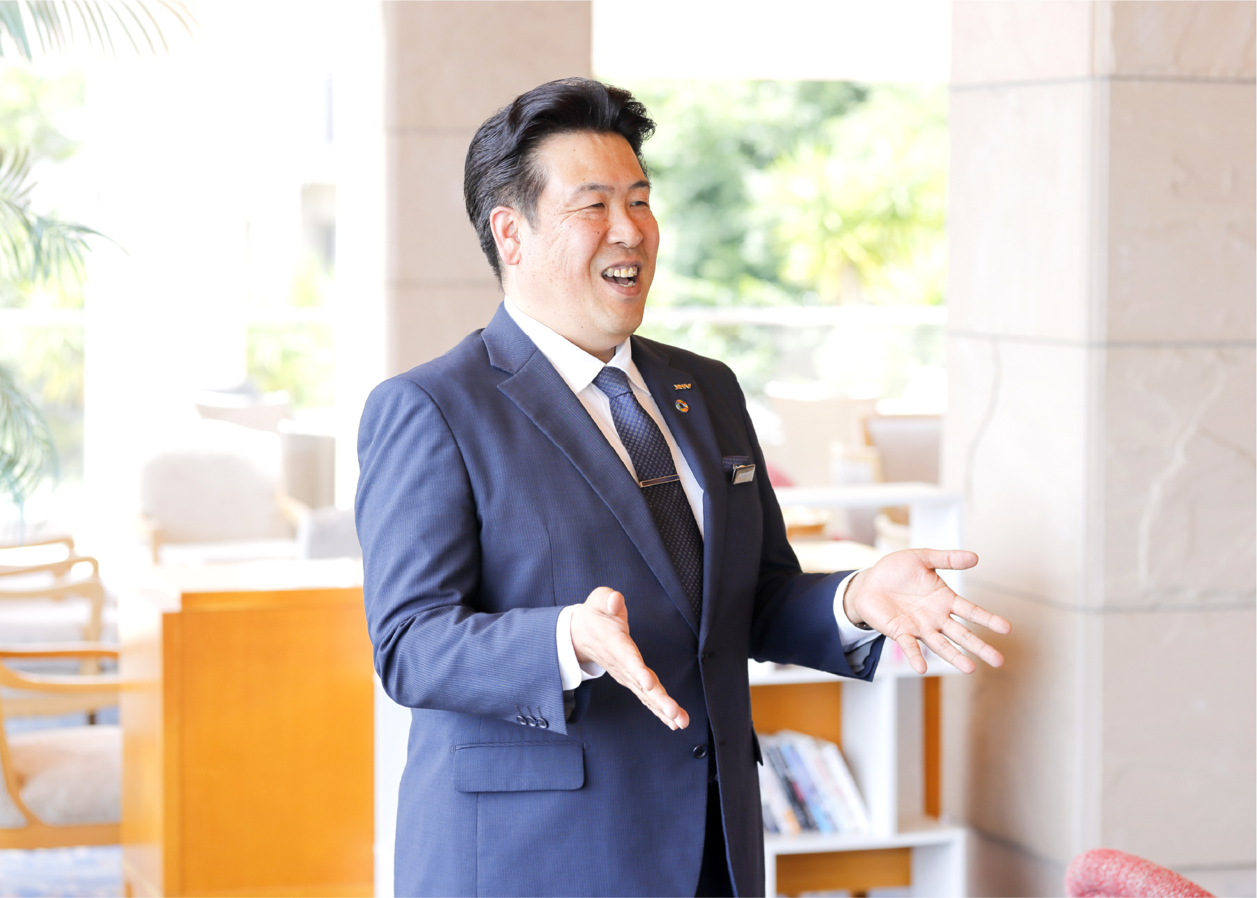 エクシブ伊豆 総支配人 上江竹弘氏