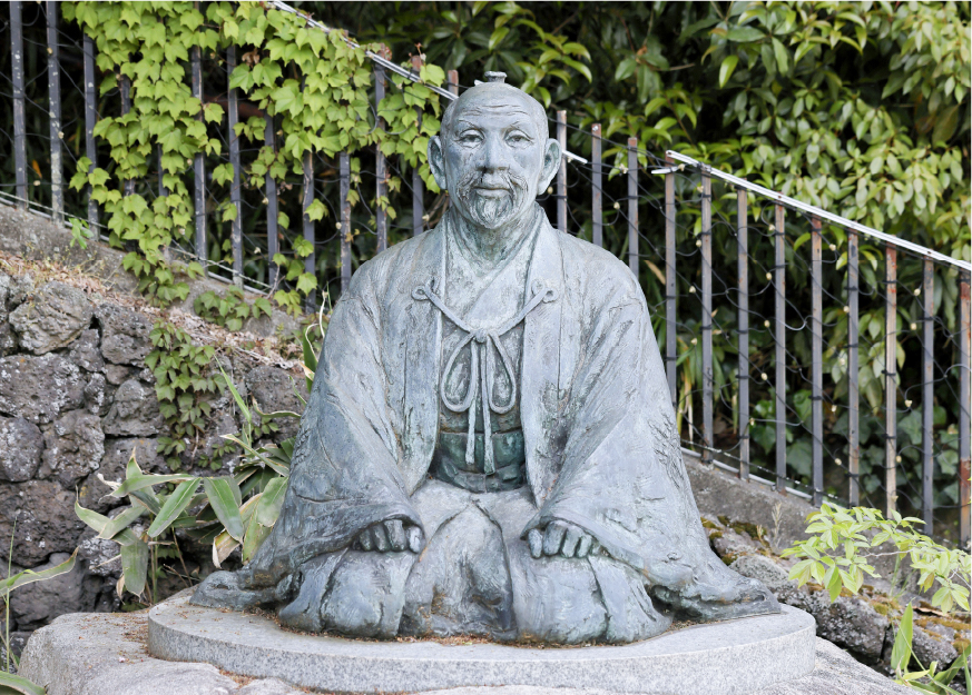 太閤秀吉の銅像